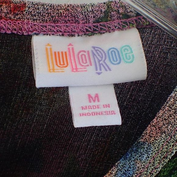 LuLaRoe Amelia Floral Print Dress - Picture 2 of 2